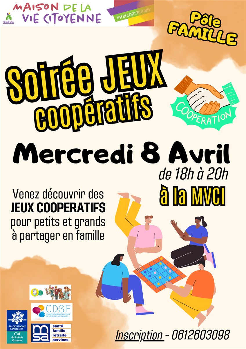Soirée Jeux coopératifs