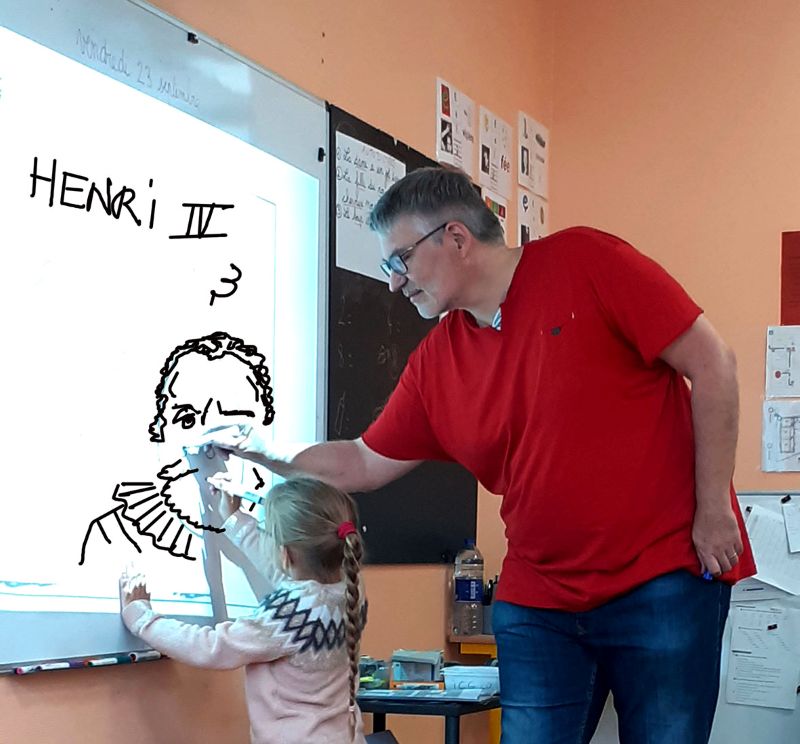 Un roi, un château et plein de bulles !