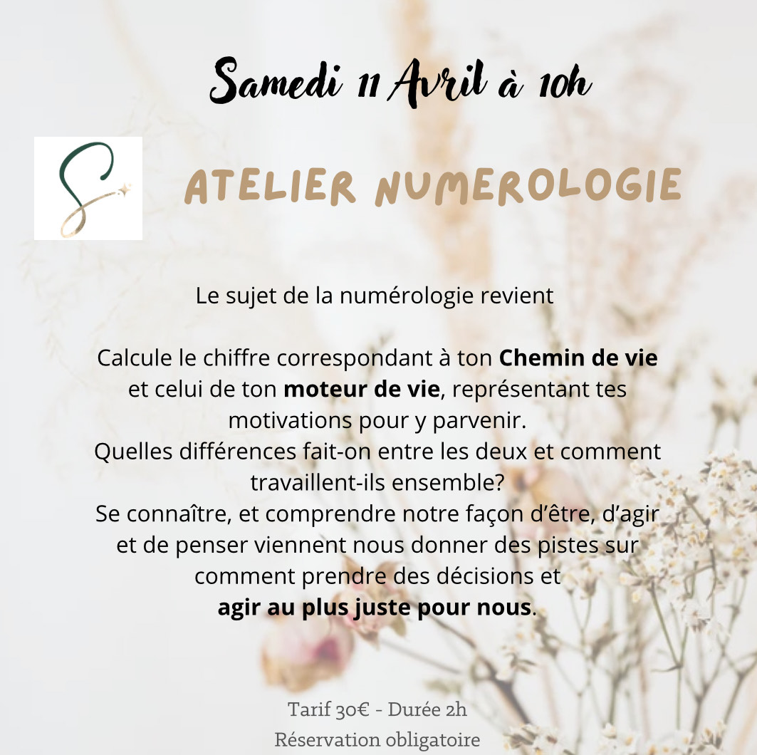 Atelier numérologie