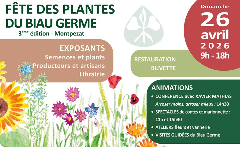 FETE DES PLANTES DU BIAU GERME