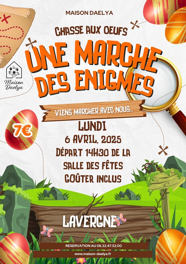 Marche et chasse aux oeufs