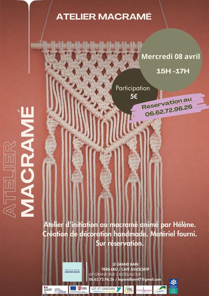 Atelier macramé
