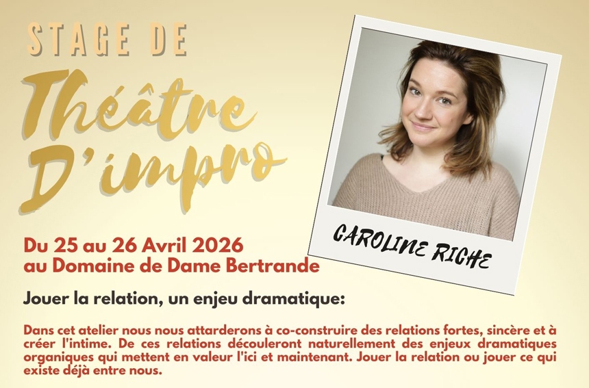 Stage de théâtre d'impro à la Bertrande