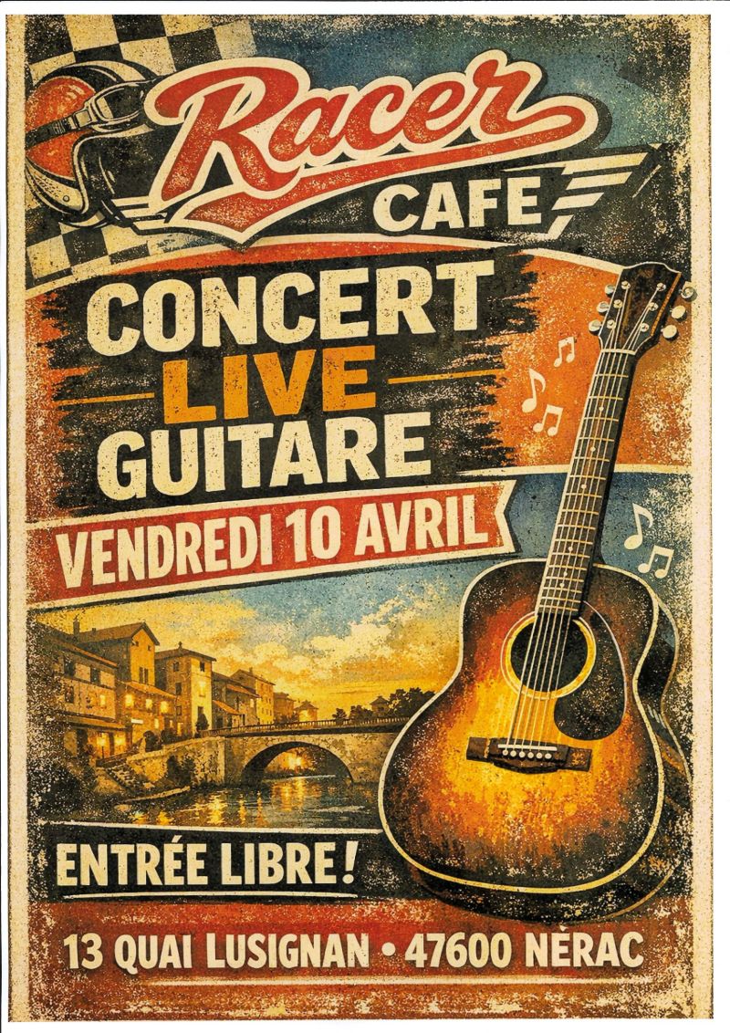 Concert live guitare