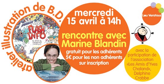 Atelier "illustration de BD"