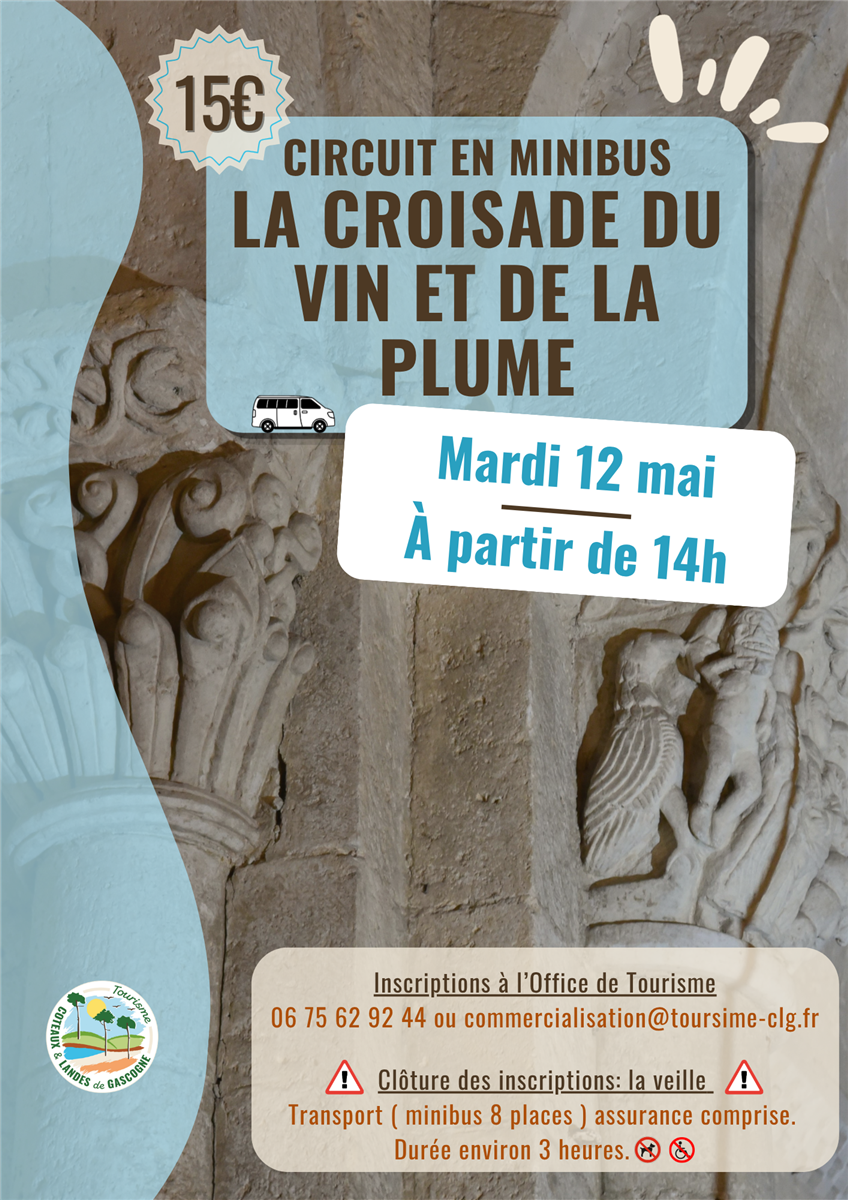 Mini-Circuit : La Croisade du Vin et de la Plume