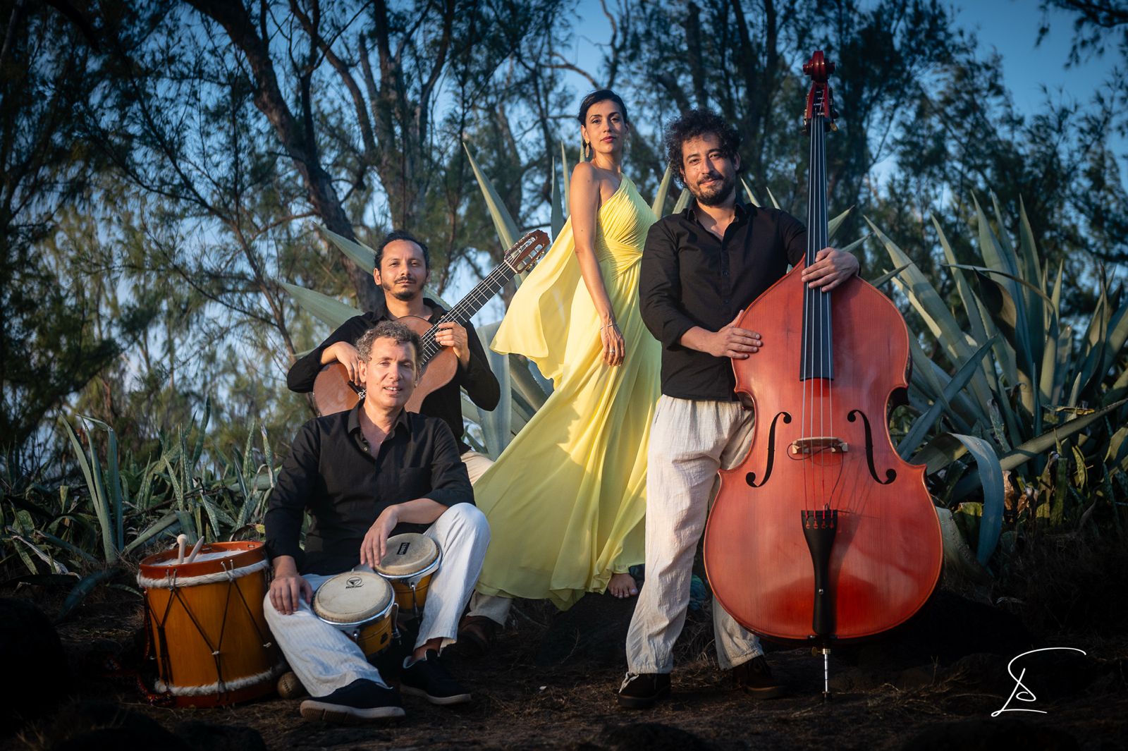 Soirée de clôture du Festiv'Azul avec double c ...