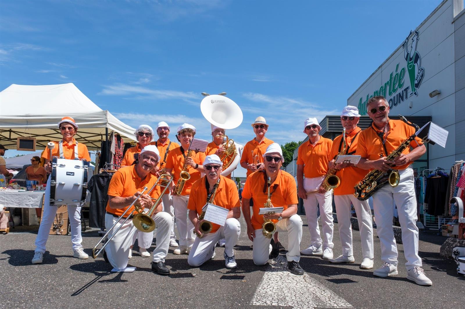 Soirée repas-concert avec banda à La Marmaille
