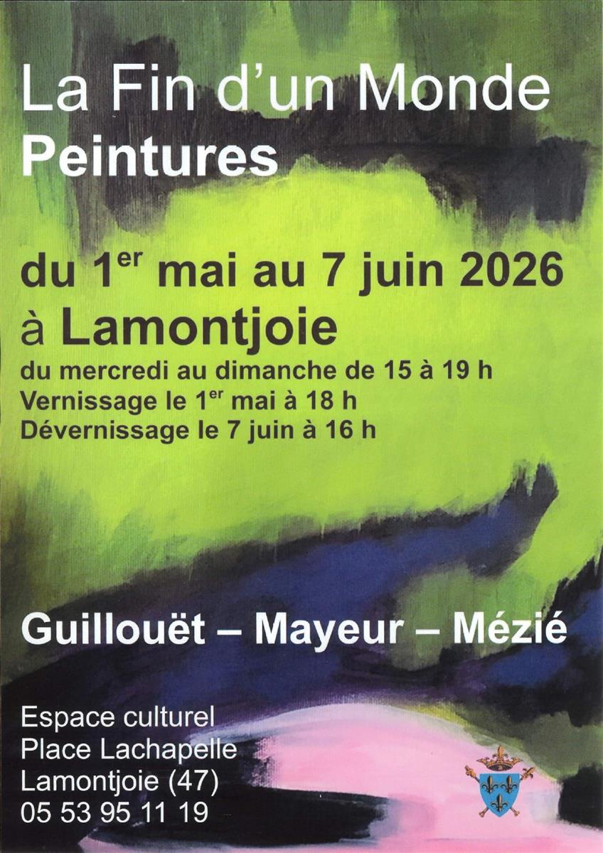 La fin d'un Monde - Peintures