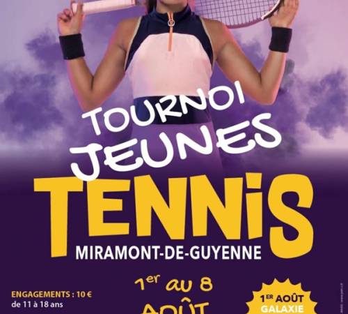 Tournoi de tennis - jeunes
