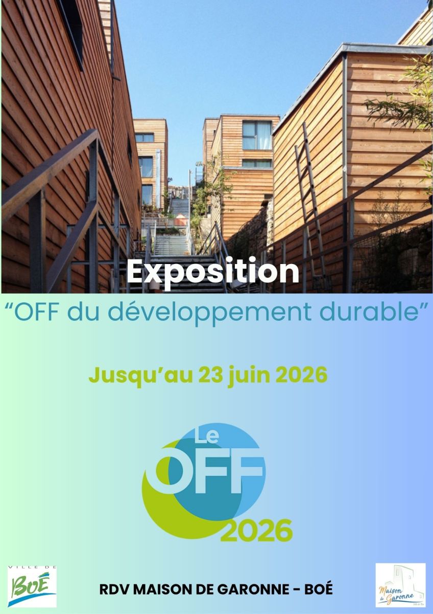Exposition « OFF du Développement Durable »