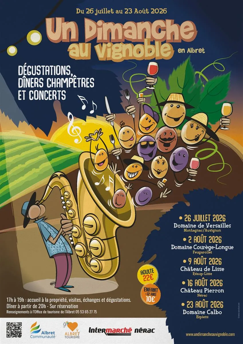 Un Dimanche au Vignob ... - Crédit: Albret Tourisme | CC BY-NC-ND 4.0
