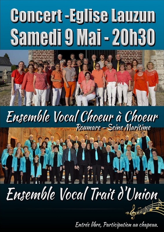 Concert à l'église de lauzun