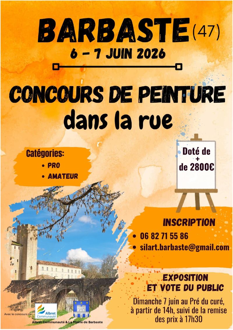Concours de peinture dans la rue