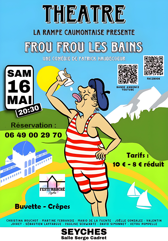 Théâtre "Frou Frou Les Bains"
