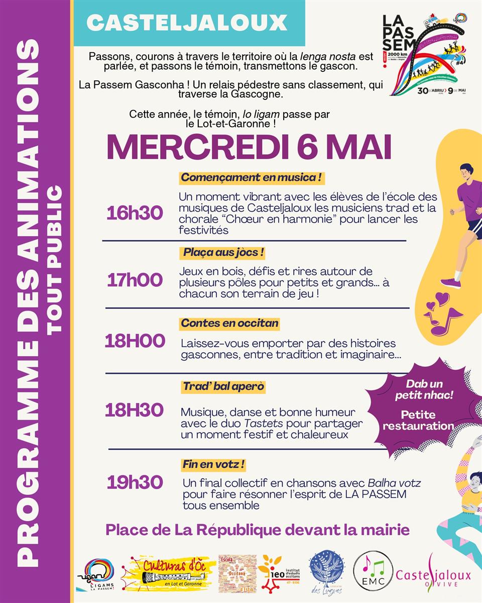 La passem, animations !