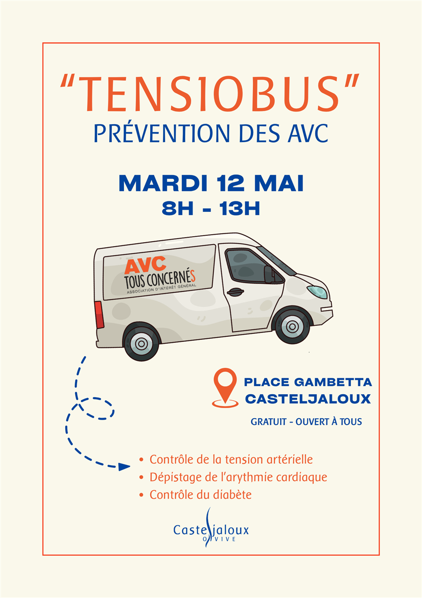 Tensiobus : prévention des AVC