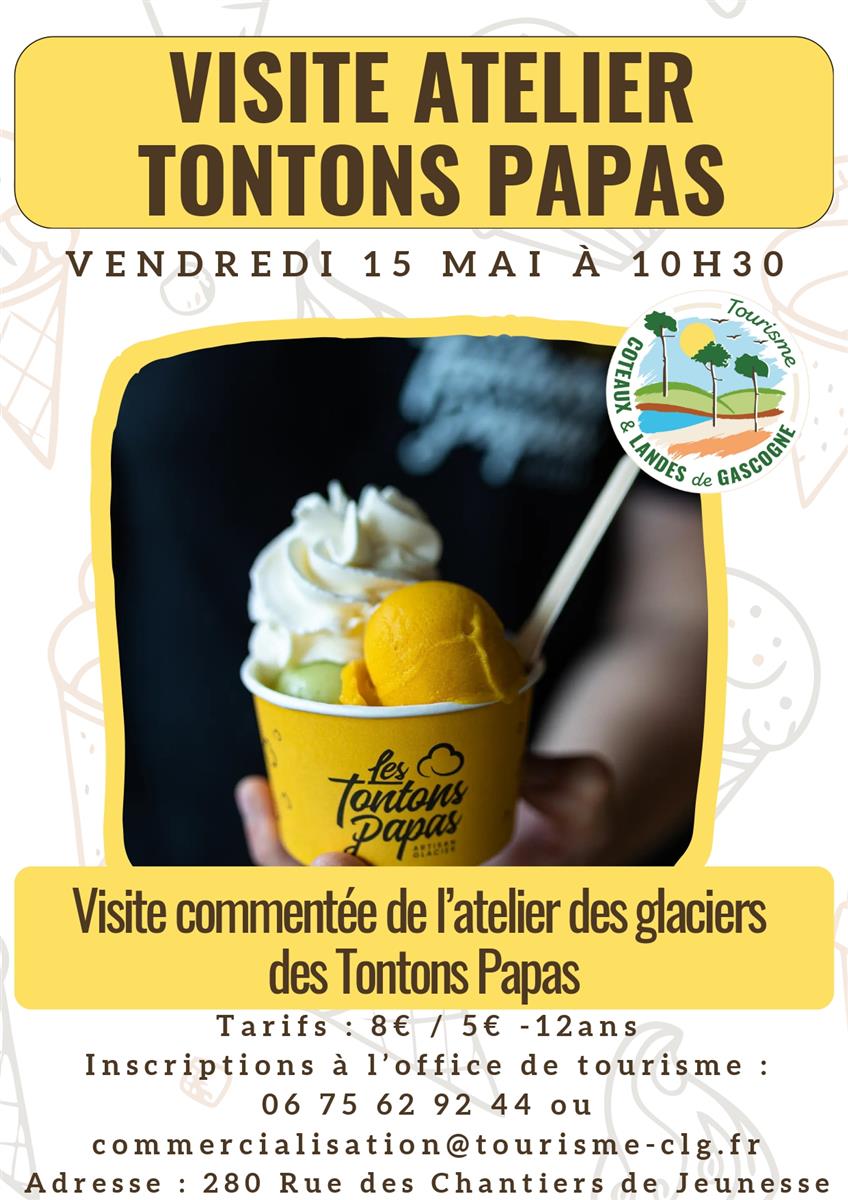 Visite de l'atelier des Tontons Papas