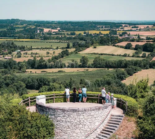 Découverte du sentier paysager de la butte de la Vierge de Monbahus