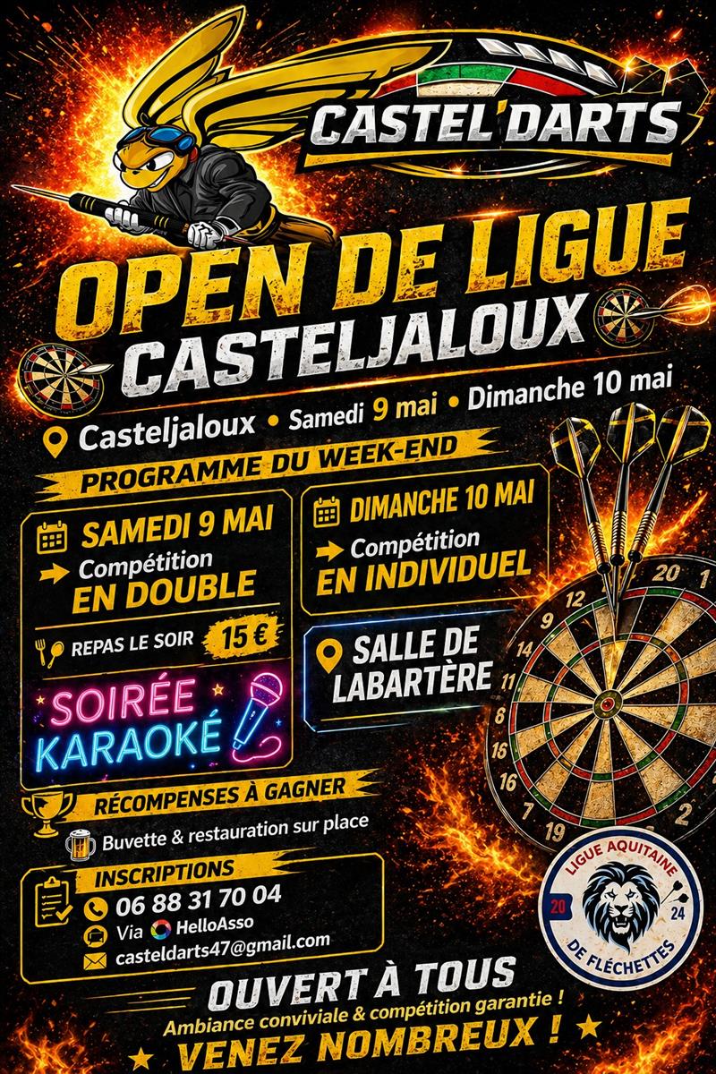 Open de Ligue - fléchettes