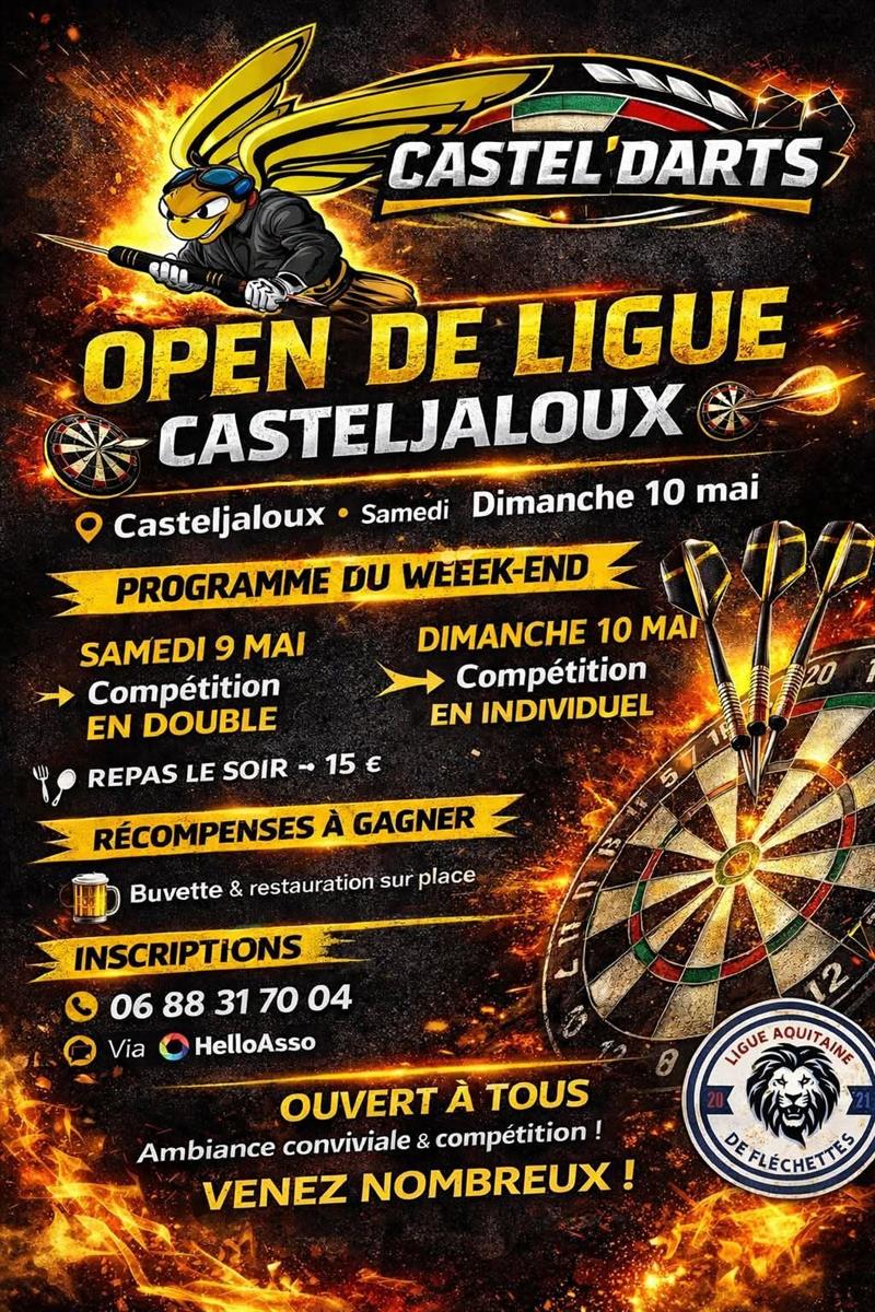 Open de Ligue - fléchettes