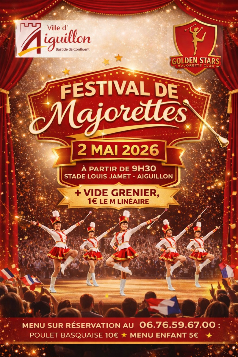 Festival de majorettes et vide grenier