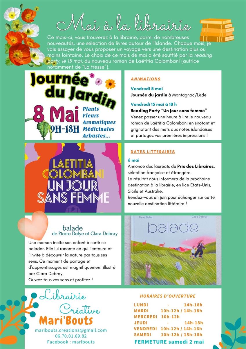 Reading Party "Un jour sans femme"