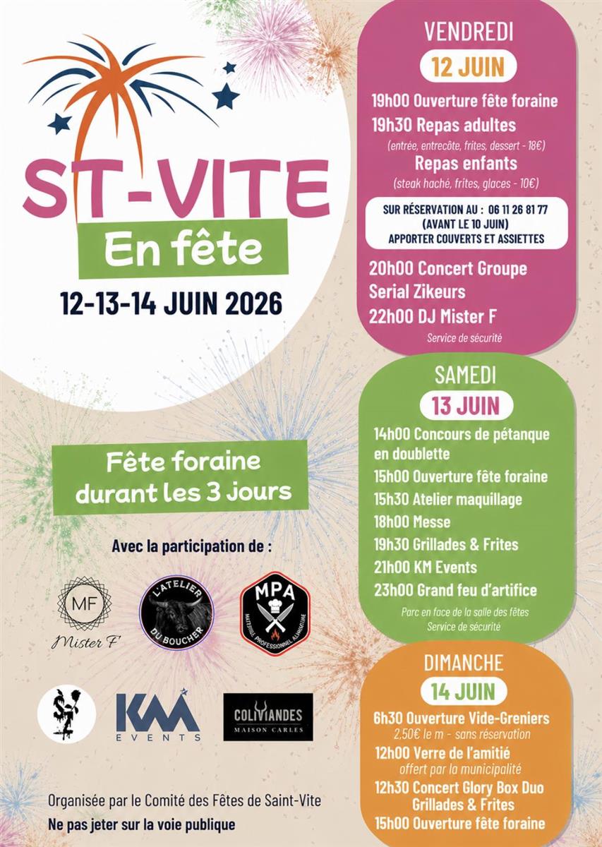 Saint-Vite en fête