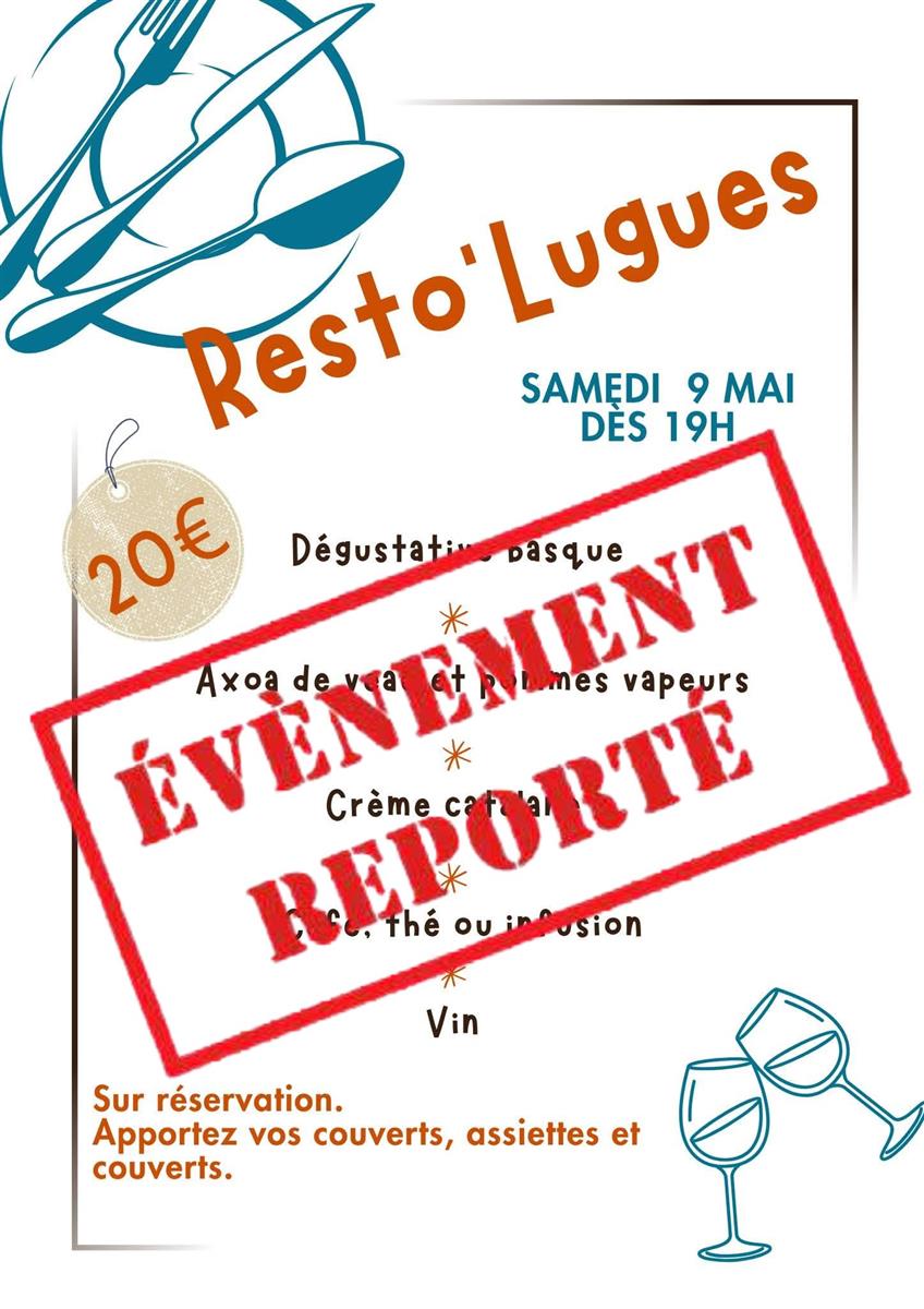 Le Resto'Lugues - Reporté