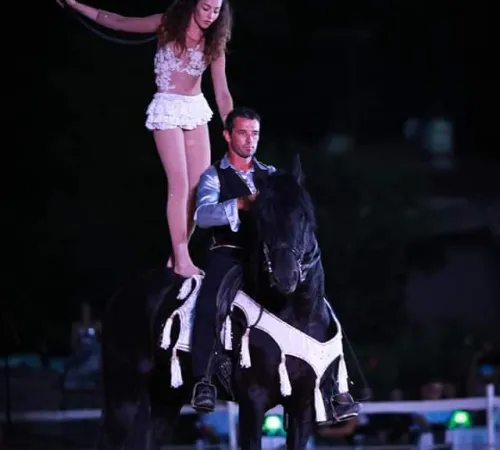Chevauchée sous les étoiles by Laurent Douziech - Spectacle équestre & Festivités du 14 juillet