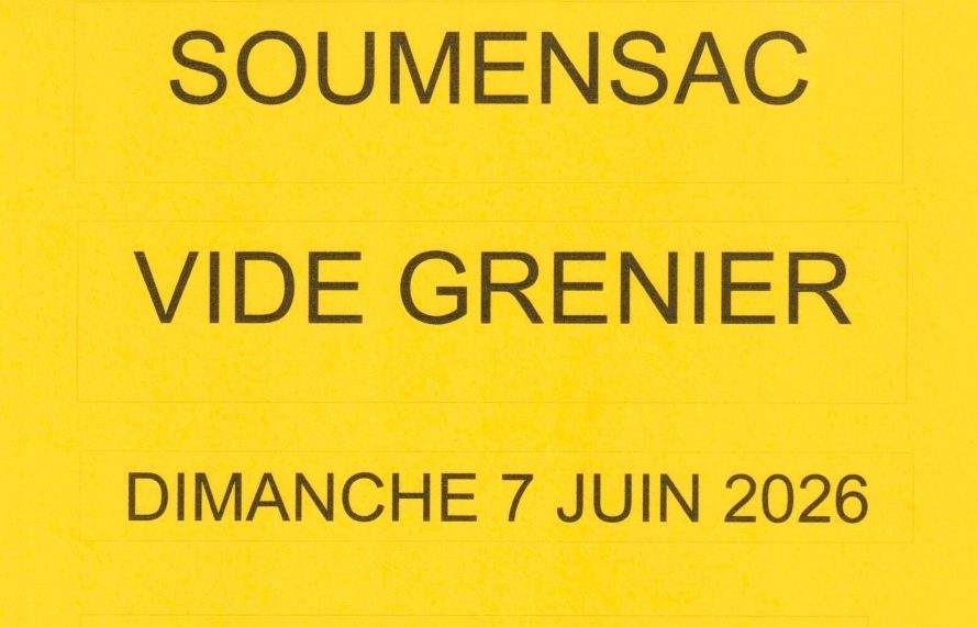 Vide grenier de Soumensac