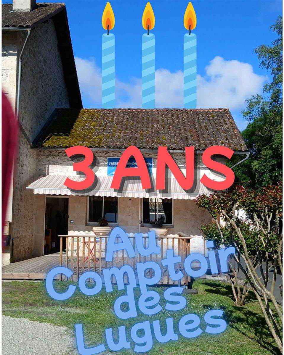 Le Comptoir des Lugues fête ses 3 ans