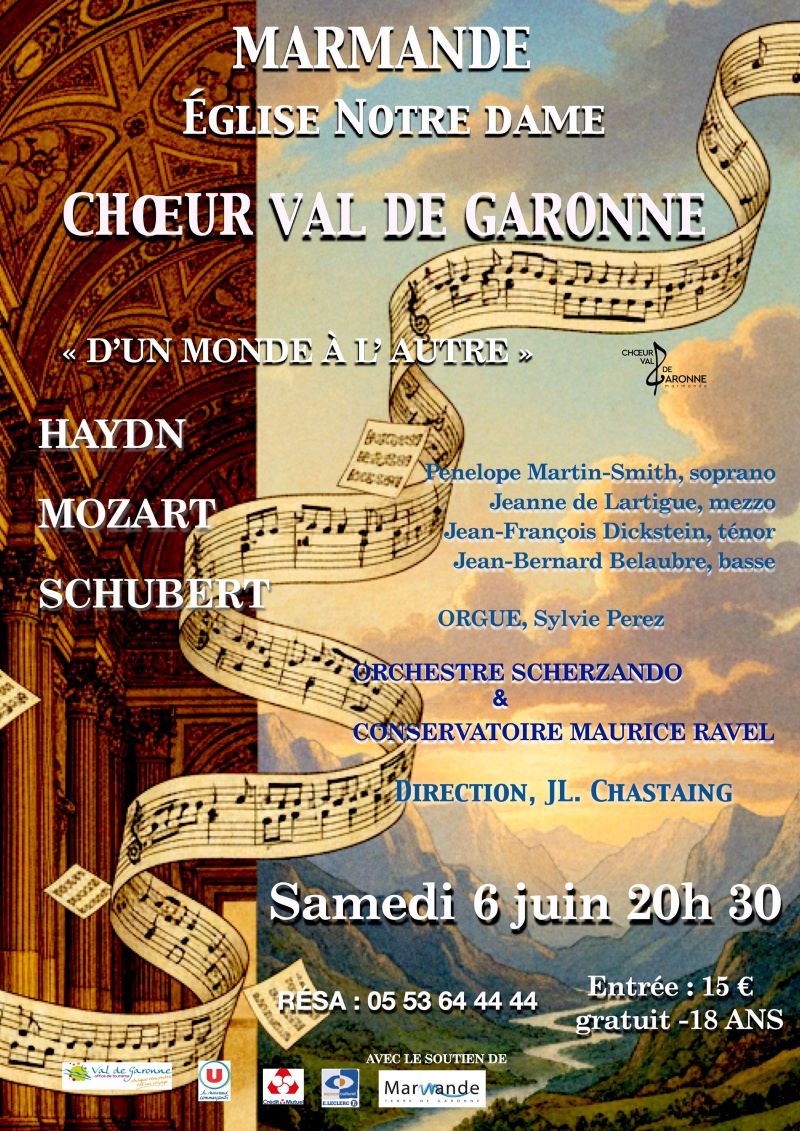 Le Chœur Val de Garonne "D'un monde à l'autre"