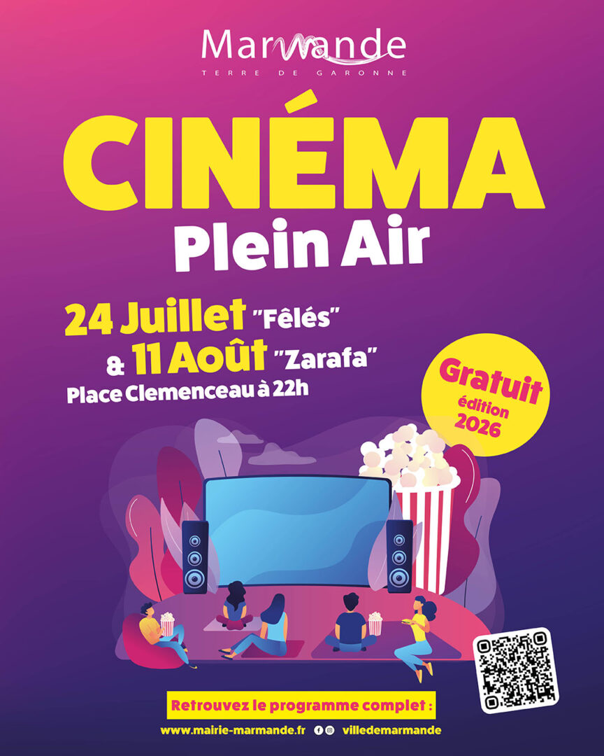 Cinéma en plein air "Fêlés"