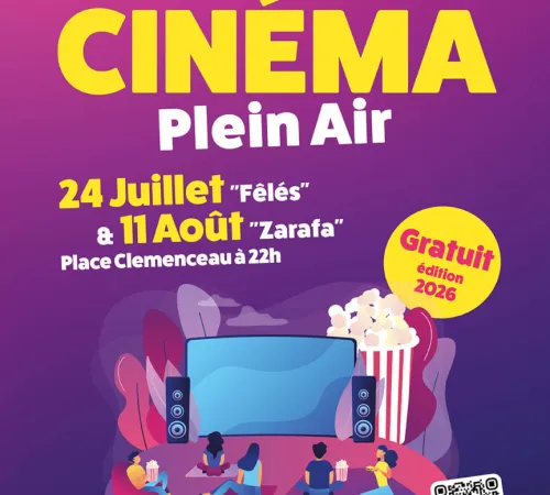 Cinéma en plein air "Fêlés"