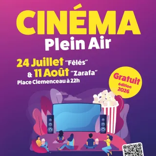 Cinéma en plein air "La Haut"