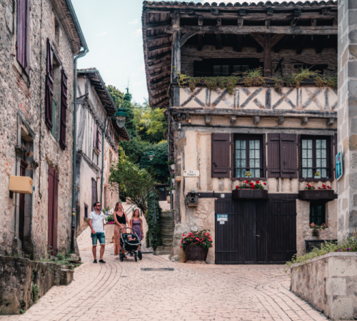 Visite du bourg castral de Cancon
