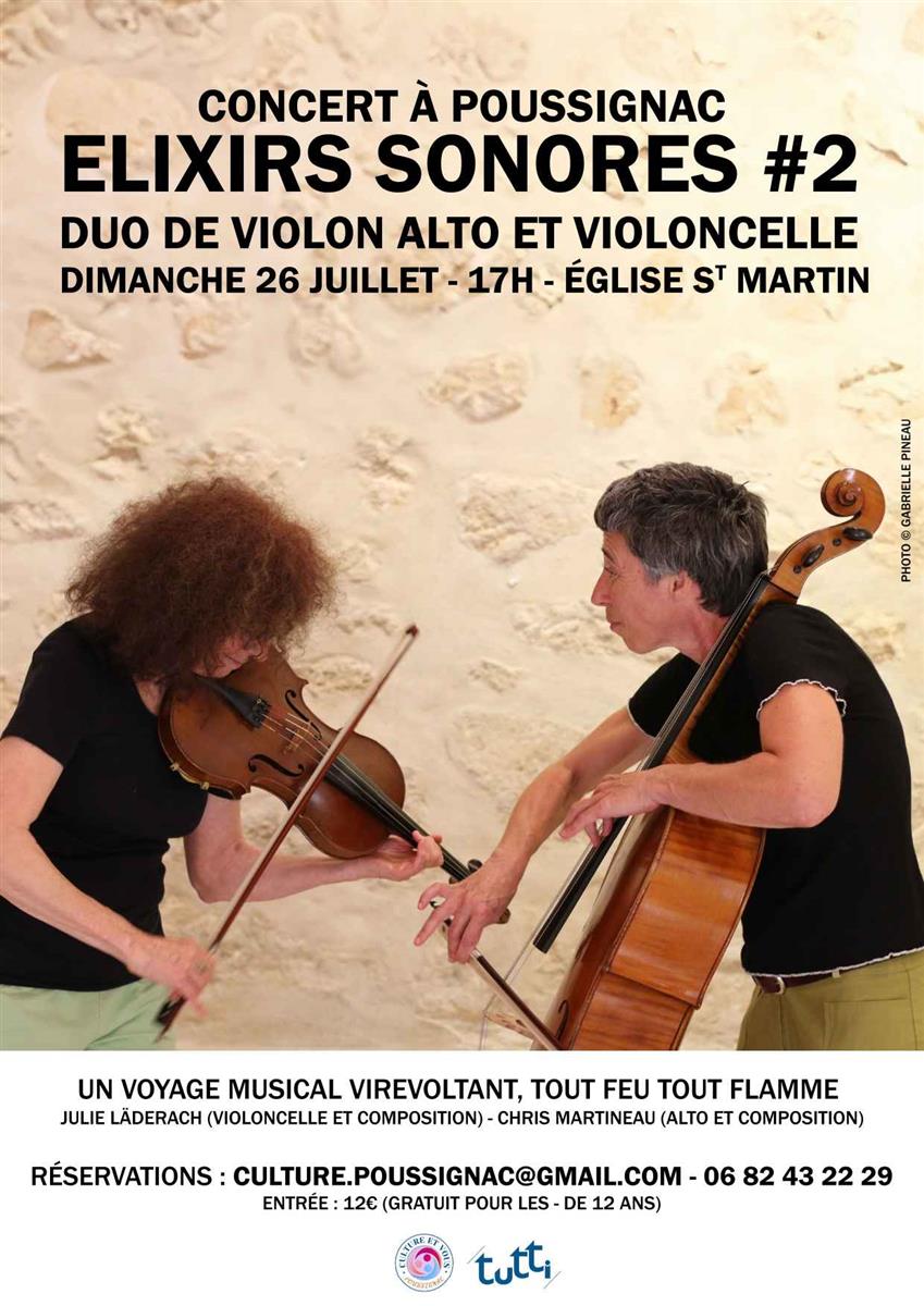 Élixirs sonores #2 - Crédit: Poussignac, Culture et Vous | CC BY-NC-ND 4.0