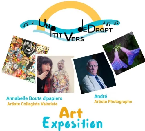 ART "l'Exposition des 2 Ans" un p'tit vers de Dropt