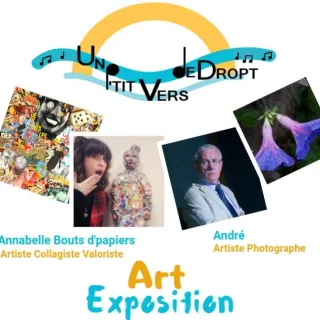 ART "l'Exposition des 2 Ans" un p'tit vers de Dropt