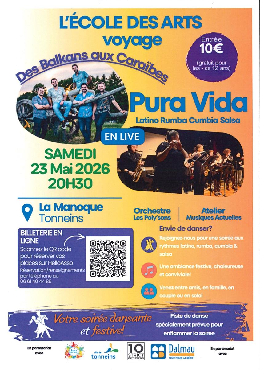 L'école des Arts voyage - Des Balkans aux Caraïbes