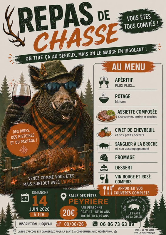 Repas de chasse
