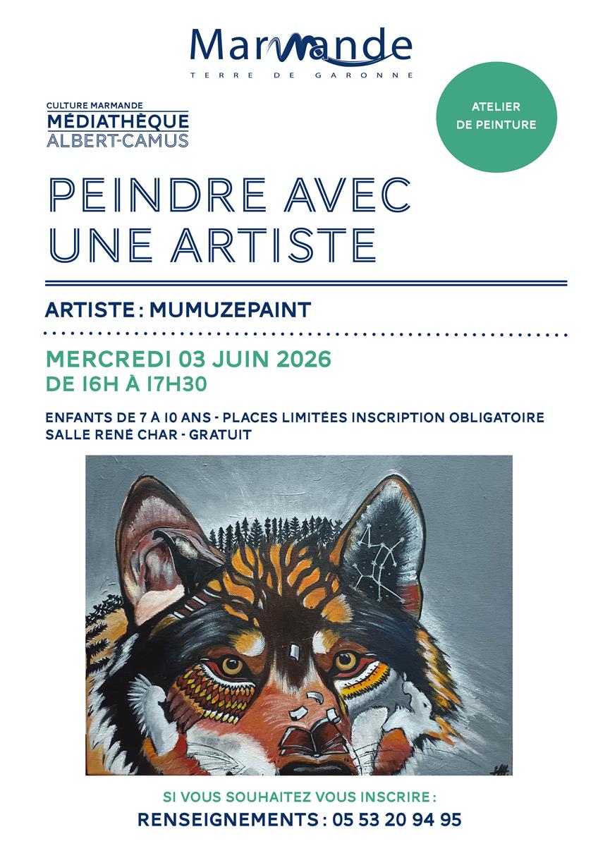 Atelier de peinture - Peindre avec une artiste ...