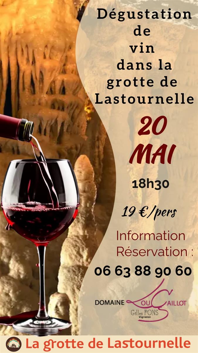 Etonnante dégustation de vin dans la Grotte de ...