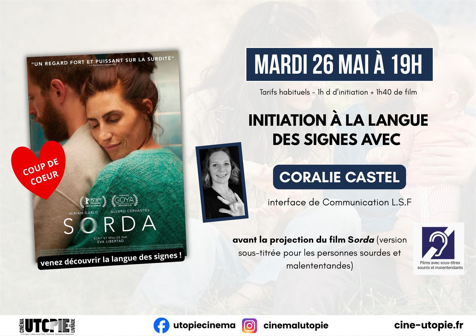 Sorda - Projection avec initiation à la langue ...