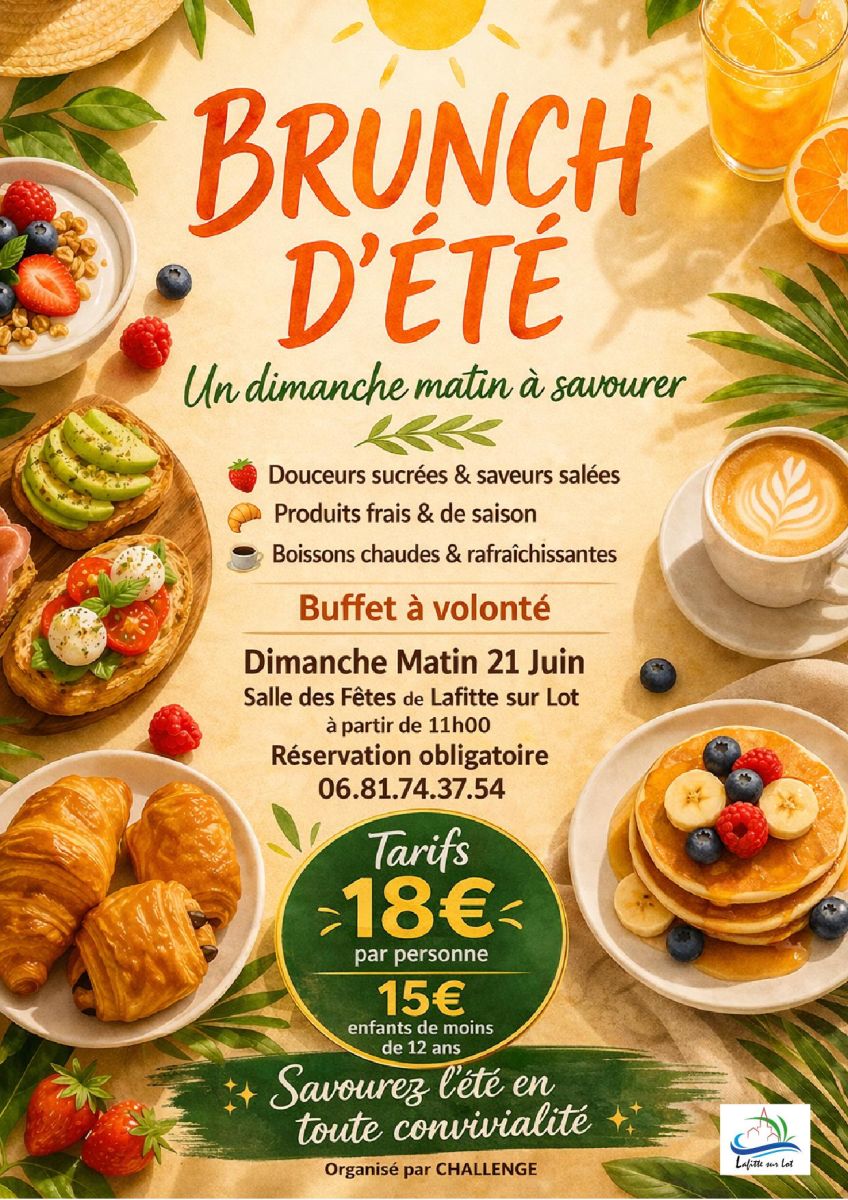 BRUNCH D'ÉTÉ