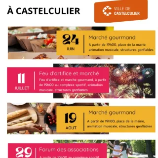 Marché gourmand de Castelculier
