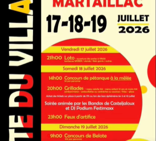 Sainte-Gemme-Martaillac en fête
