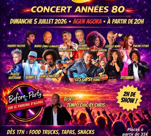 Concert Back To the 80’s