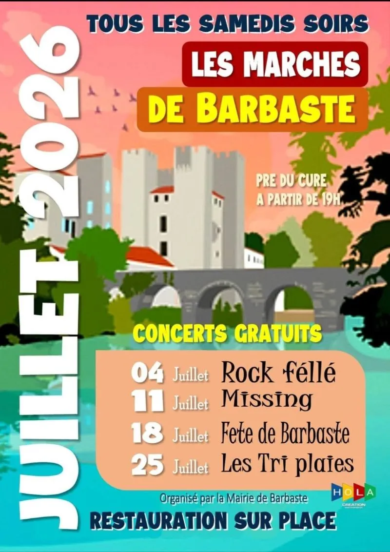 Les marchés nocturnes ... - Crédit: Mairie de Barbaste | CC BY-NC-ND 4.0